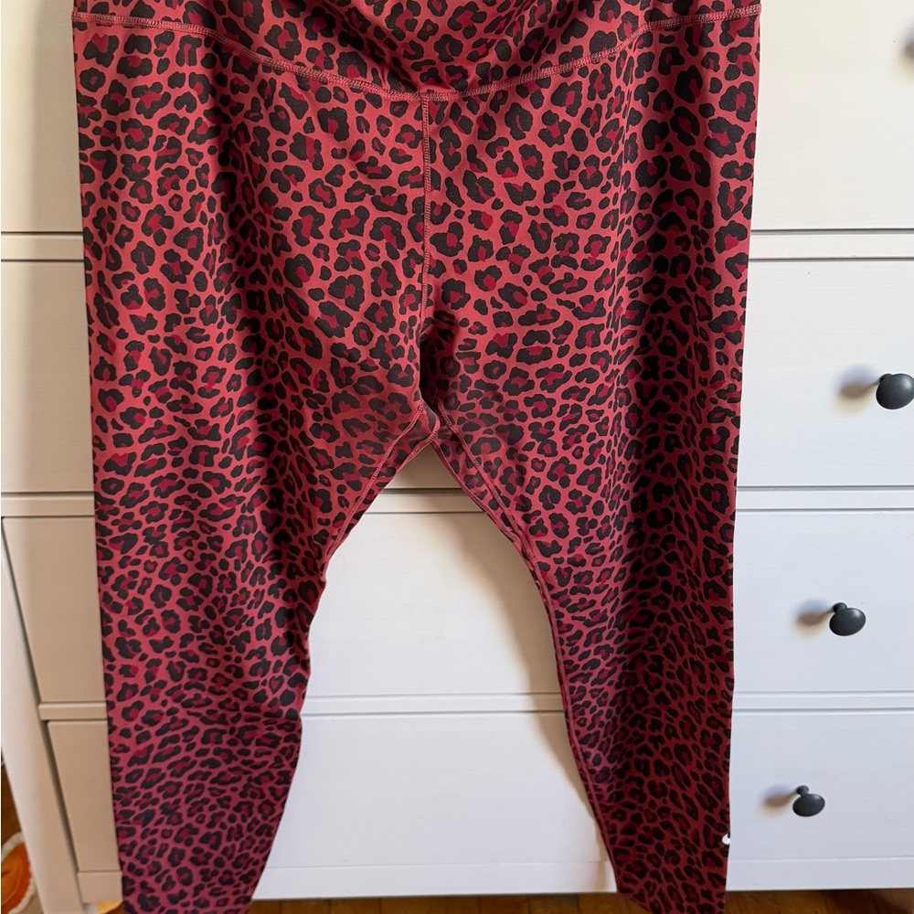 Nike Leopard Print Leggings - Unbranded